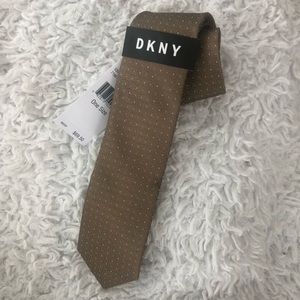 NWT DKNY Tie, Taupe